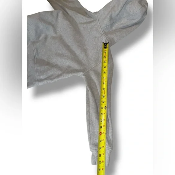 Polo Ralph Lauren Kids 8 Polo Bear USA Gray Hoodie | Hockey Bear Sweatshirt - Picture 6 of 9